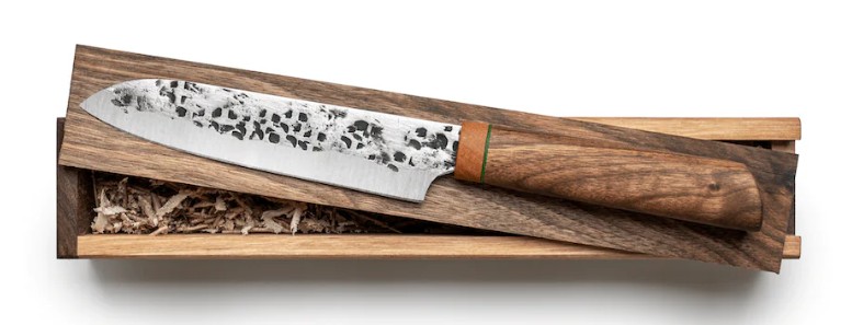 Fyreza Mes Sandvik Zenica Olijf Noot in box