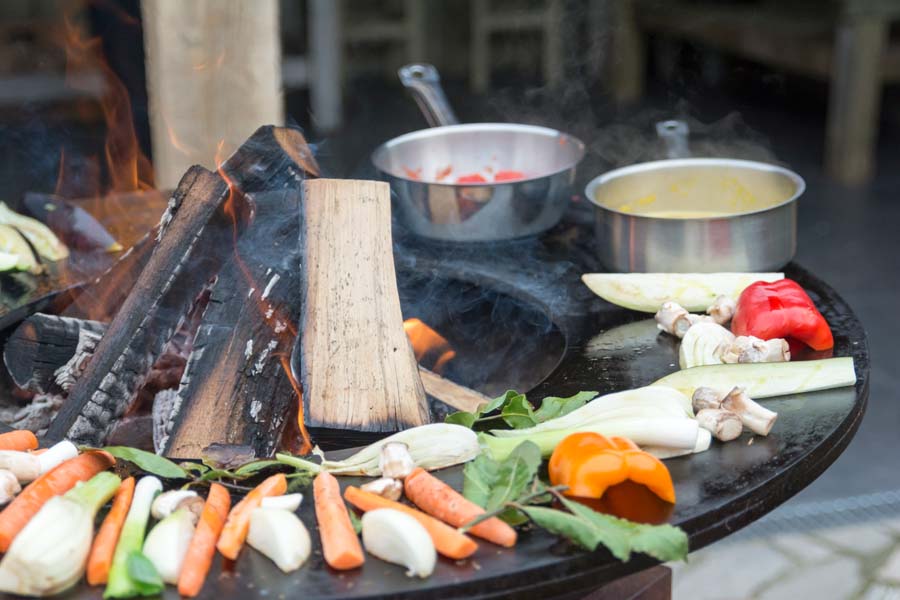 groenten voor de ratatouille, klaar