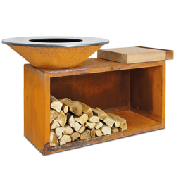 OFYR Island Corten 100 Teak Wood