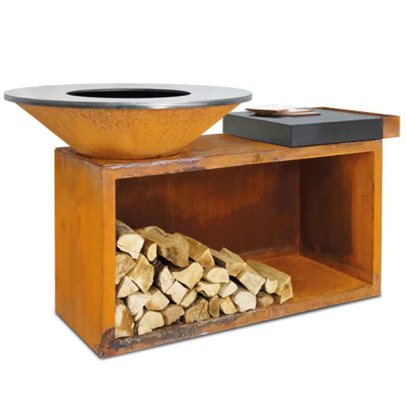 OFYR Island Corten 100 Ceramic Dark Grey